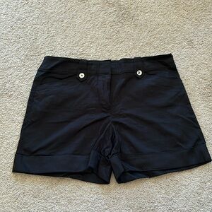 White House Black Market Black Shorts